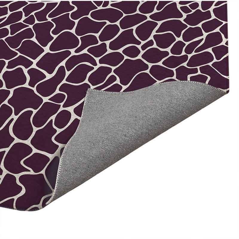 Paillasson Patch Play, Aubergine, L 60 po x L 36 po