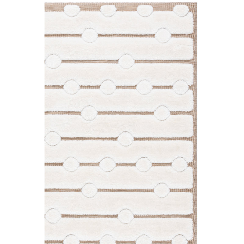 Celebrity 806 Performance Polka Dots Rug, Runner 2'2" x 8'