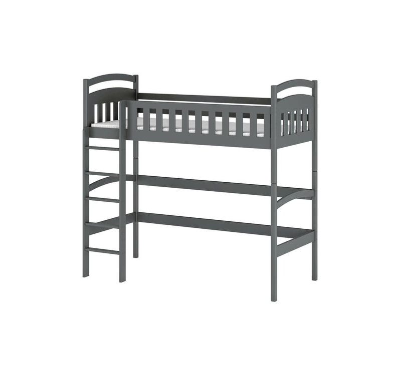 Edisto 90 X 190cm High Sleepers, Graphite