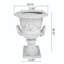 Jardinière urne de jardin, aucun assemblage requis-1285917680