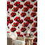 Papier peint décoratif abstrait sur fond blanc-1325369052
