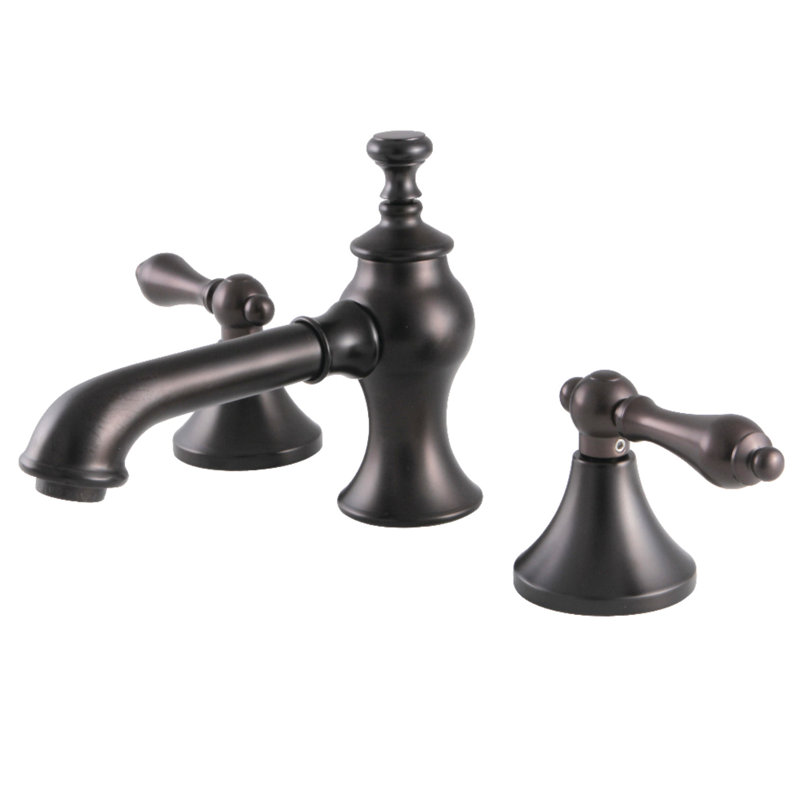 Kingston Brass Vintage 8" Widespread Oil Rubbed Bronze Bathroom Faucet
