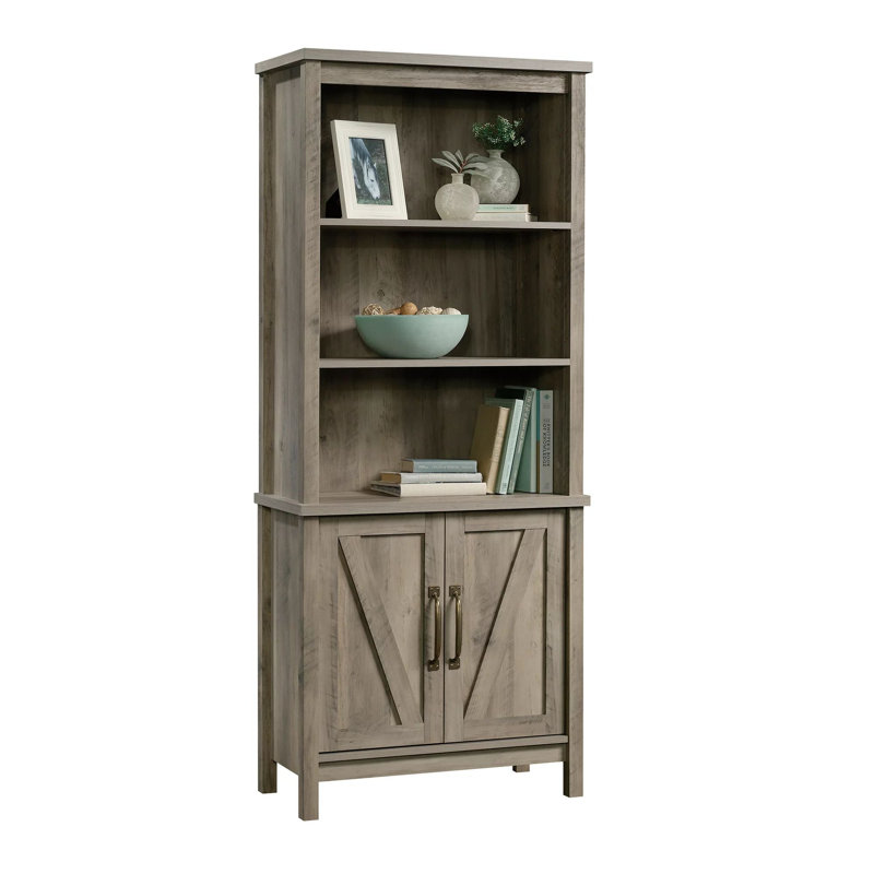 Bibliothèque standard en bois massif H 71,06 "x l 29,45" Dorelus