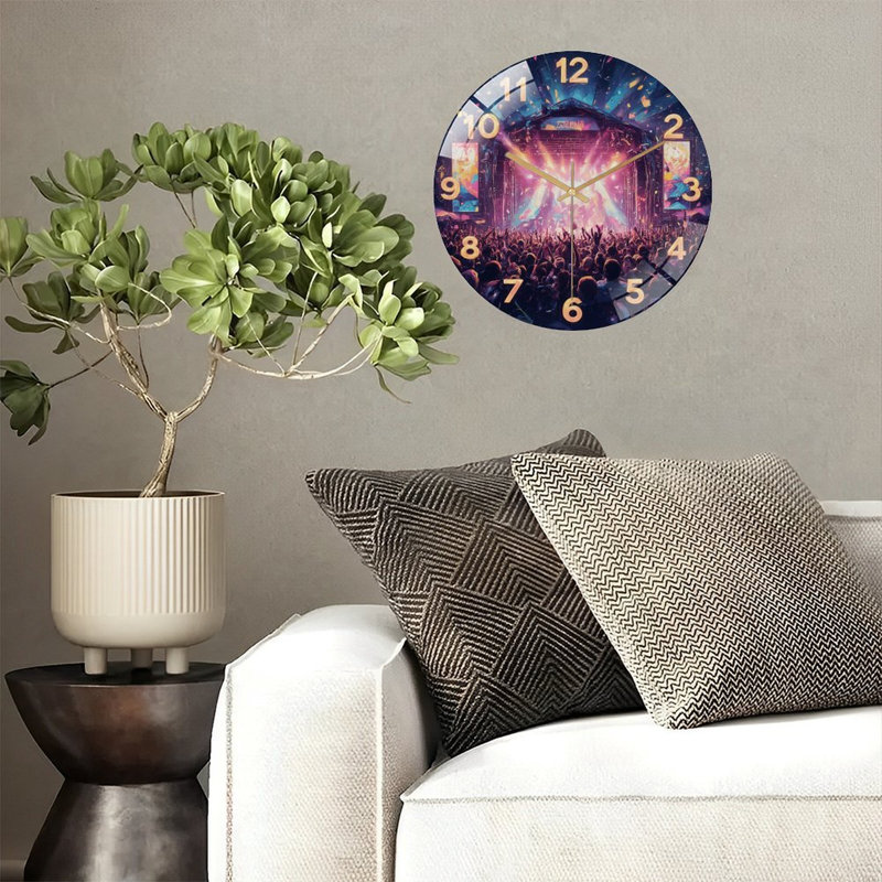 Horloge murale 12 po