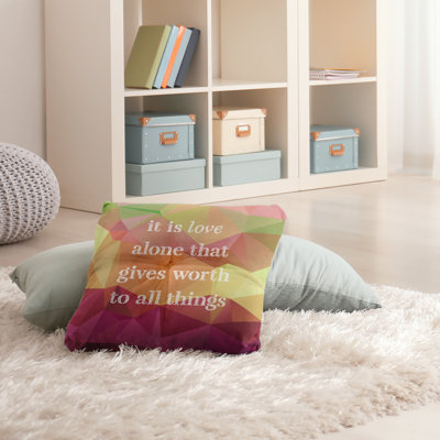 Love Throw Pillow
