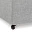 Grand repose-pieds de rangement avec roulettes Modern-102068348