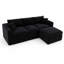 Canapé d'angle modulaire en mousse de 269 cm (106 pouces) avec système de compression, de style moderne, pour la maison