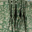 Fabdivine Pinch Pleated Curtains 27X89" – Handmade Block Print Floral Drapes, Soft Boho Linen, Blackout, Room Darkening, Living Room, Bedroom, Kitchen & Patio Décor, Himachal, Green-2080838640
