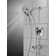 Ensemble de robinet de douche à fonction simple Vesna, ensemble de garniture de douche avec pomme de douche In2ition et valve