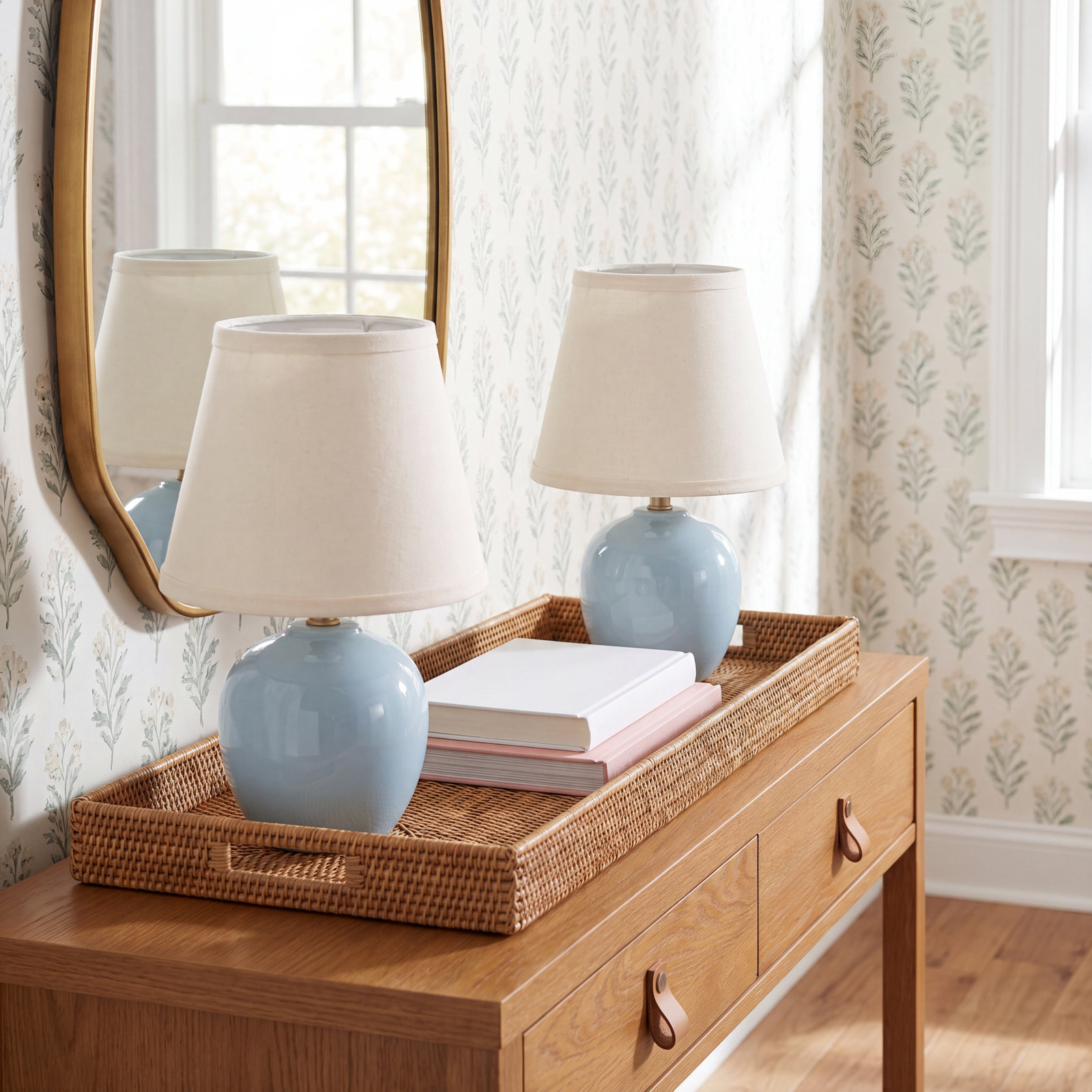 Empire Sconce Hardback Shade Set, Vanilla