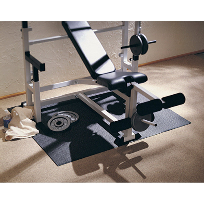 Tapis de gymnastique en vinyle 1/4 po, H 72 po x l 48 po