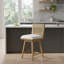 Tabouret de comptoir pivotant Sherwood
