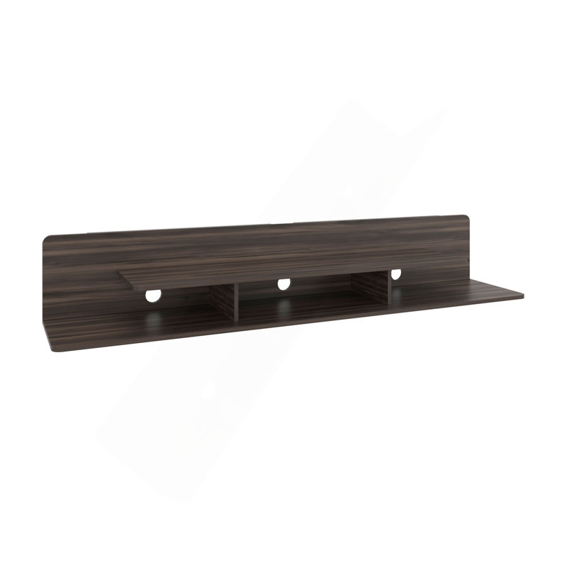 Meuble télé H 11,7 po, 3 tablettes - salon