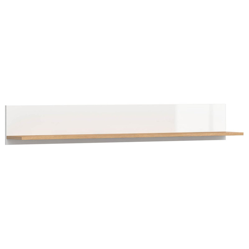Cube Shelf, Oak Wotan/White