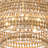8 - Light Steel Dimmable Tiered Chandelier