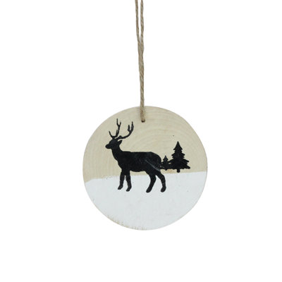 Ornement de Noël 3,9 po avec pin