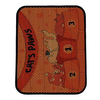Tapis pour litière de qualité supérieure, 18 po x 24 po | 50% PVC / 50% polyester, lavable à la machine et passer l'aspirateur | Conception durable et facile à nettoyer pour les propriétaires d'animaux de compagnie | Protégez vos planchers des dégâts de la litière