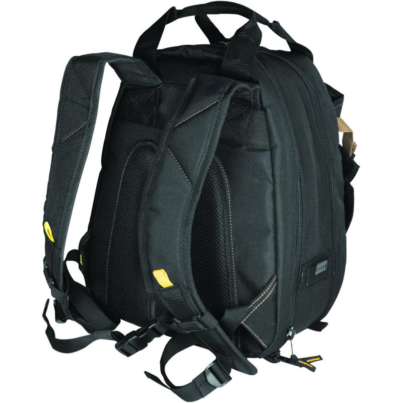  44 Pocket Tool Backpack, Padded Back Support, Black