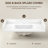 30'' W X 4'' H Engineered Stone Carrara White Backsplash Rectangular Vanity Top Polished Back Splash for Bathroom Countertop