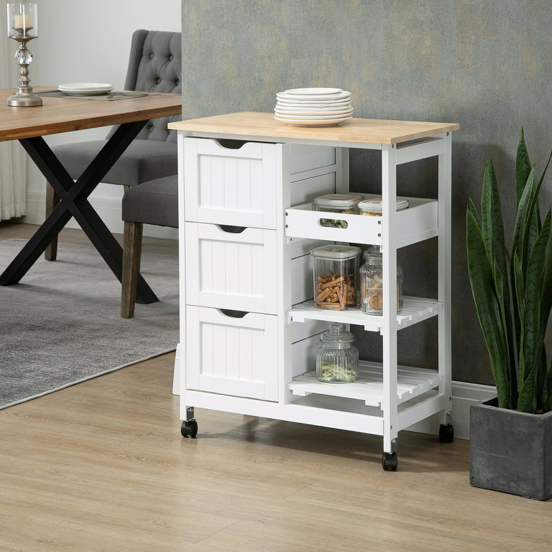 Toquerville Wood Kitchen Island