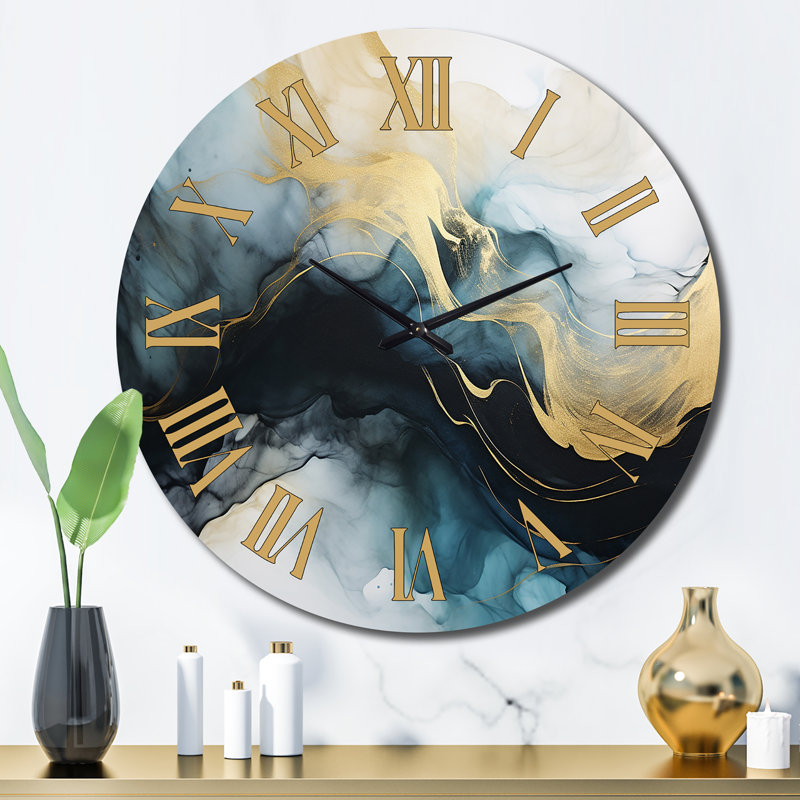 Horloge murale en métal Subtle Sensations Nova, Grand