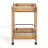 Krystof Wood 2 Shelf Barcart-912568088