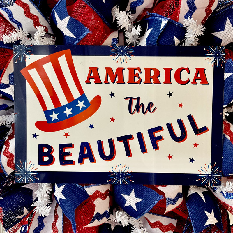 Couronne patriotique America The Beautiful