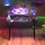 140cm Z-shaped Computer Gaming Desk Laptop Pc Table W/ Rgb Led Lights Home Office Workstation