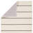 Vibe By Latitude Run® Almeda Handmade Striped Cream/Dark Gray Area Rug-385208120