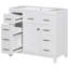 Base de meuble-lavabo simple 18 po seulement