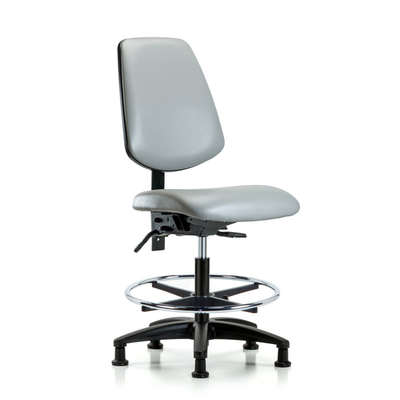 Chaise de dessin Kallie, Colombe, Patins, Non inclus