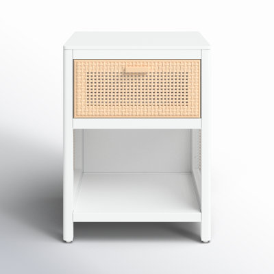 Epaulette Mahogany Nightstand