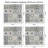 Archbold Abstract Non-Wall Damaging Tile Decals