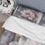 Ensemble de housse de couette pivoines roses et vertes sur branche I-138708377
