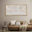 «Abstract Pastel Lines», calligraphie abstraite blanche, rétro, beaux-arts, chambre à coucher très grande, reproduction murale encadrée-96074478-111664893