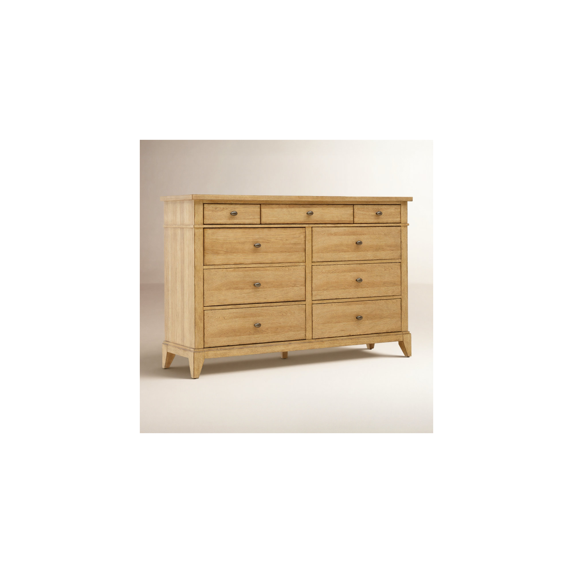 Mya 9 Drawer Dresser, Natural