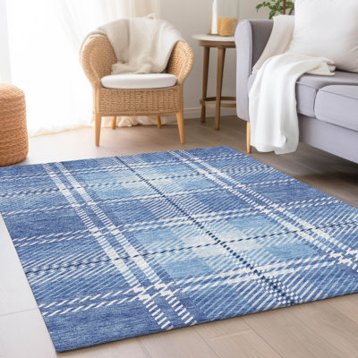 Tapis en denim de qualité supérieure lavable à la machine Prisco