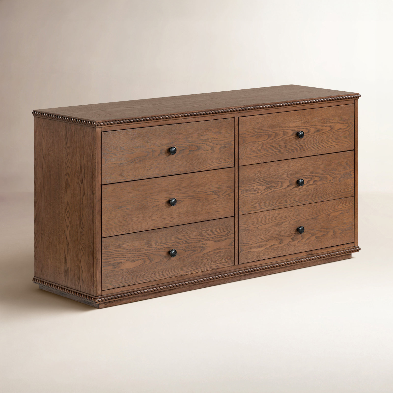 Octavian Rope Detail Dresser, Walnut