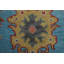 Tapis bleu All-Over Oushak 9 x 12