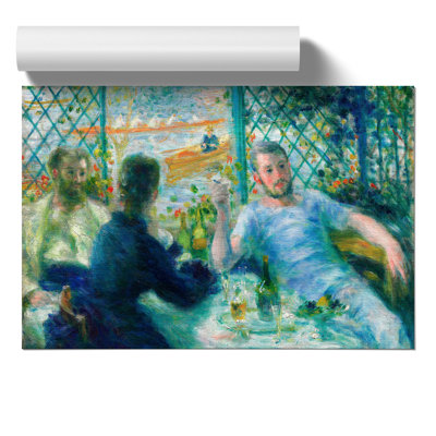 Lunch at the Restaurant Fournaise by Pierre Auguste Renoir - Frameless Print