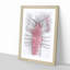 The Pink Lobster - Picture Frame Painting Print-56854966-56854965