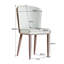 Chaise de salle à manger moderne avec pieds en acier au carbone - sièges confortables pour la maison et le bureau (ensemble de 2)