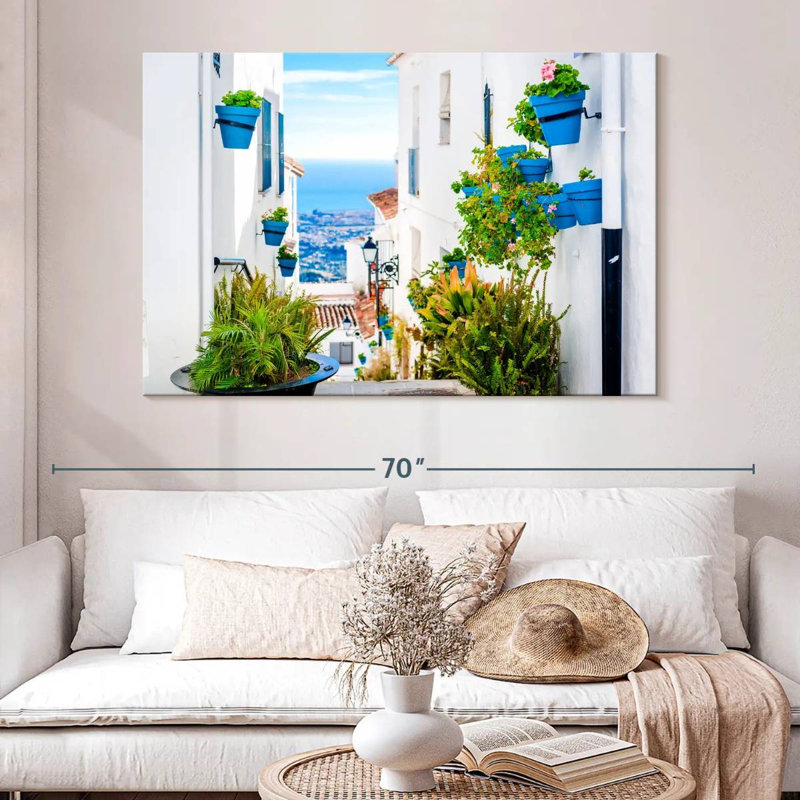 Sireci Picturesque Mijas Street, 34" H x 51" W