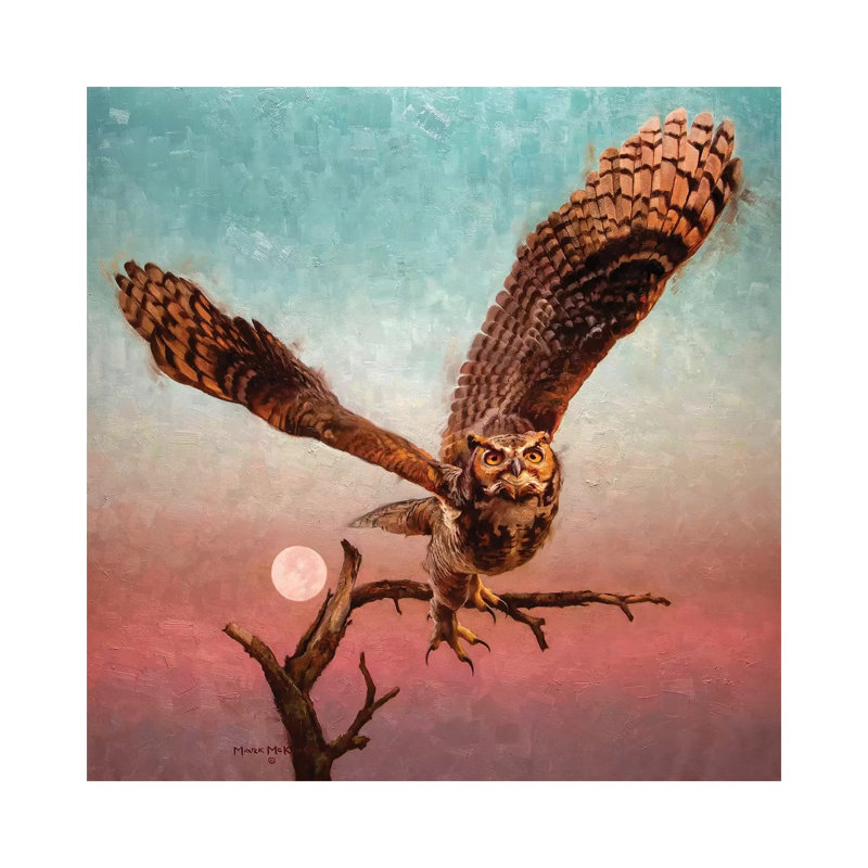 Into The Night by Mark McKenna - Wrapped Canvas Print, 45.72cm H x 45.72cm W x 3.81cm D