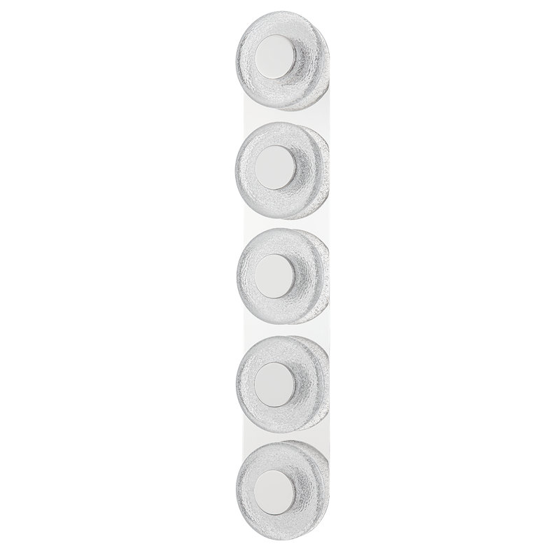 PEARL Wall Sconce, Polished Nickel