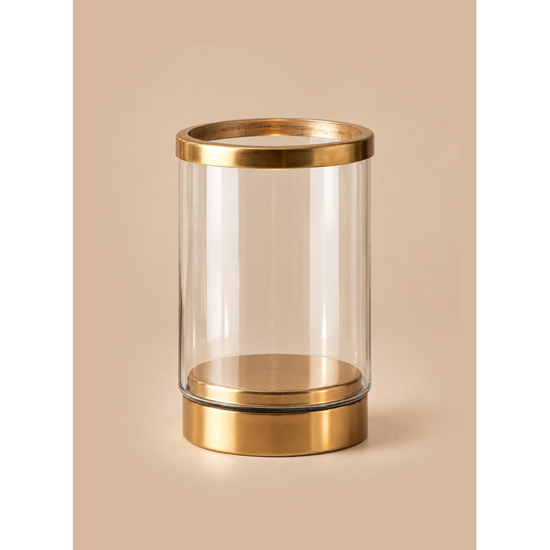 Ouragan de table en verre Aima