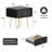 Aundreah 19'' W Nightstand-870154790