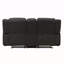 Causeuse inclinable noire