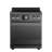 Professional 30 Inch Induction Range with Convection Oven & Air Fry, 4 Burner Electric Stove, Pizza Stone,  Black Stainless Steel by Induction Hardware-119946287
