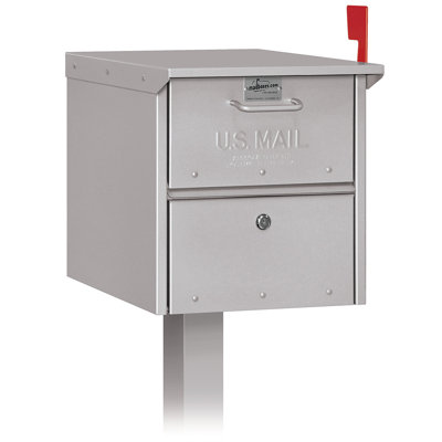 Aluminum Post Mounted Mailbox